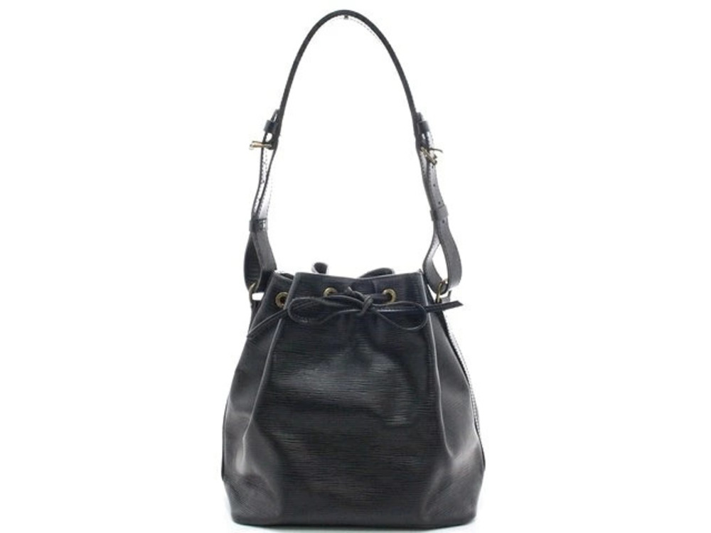 LOUIS VUITTON Neo Noe Shoulder Bag Epi Leather Noir Black